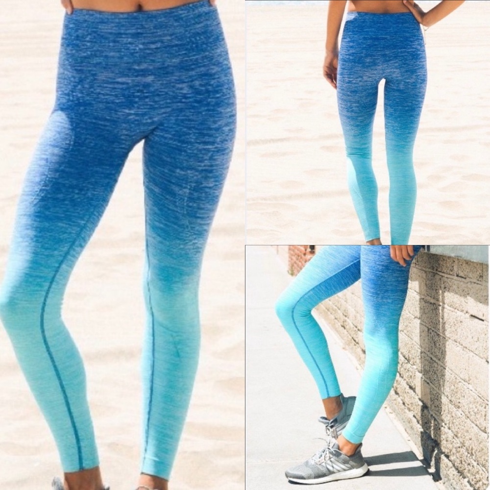 Blue Ombre Leggings
